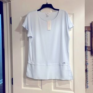 Calvin Klein- Light Baby Blue- Size M Blouse